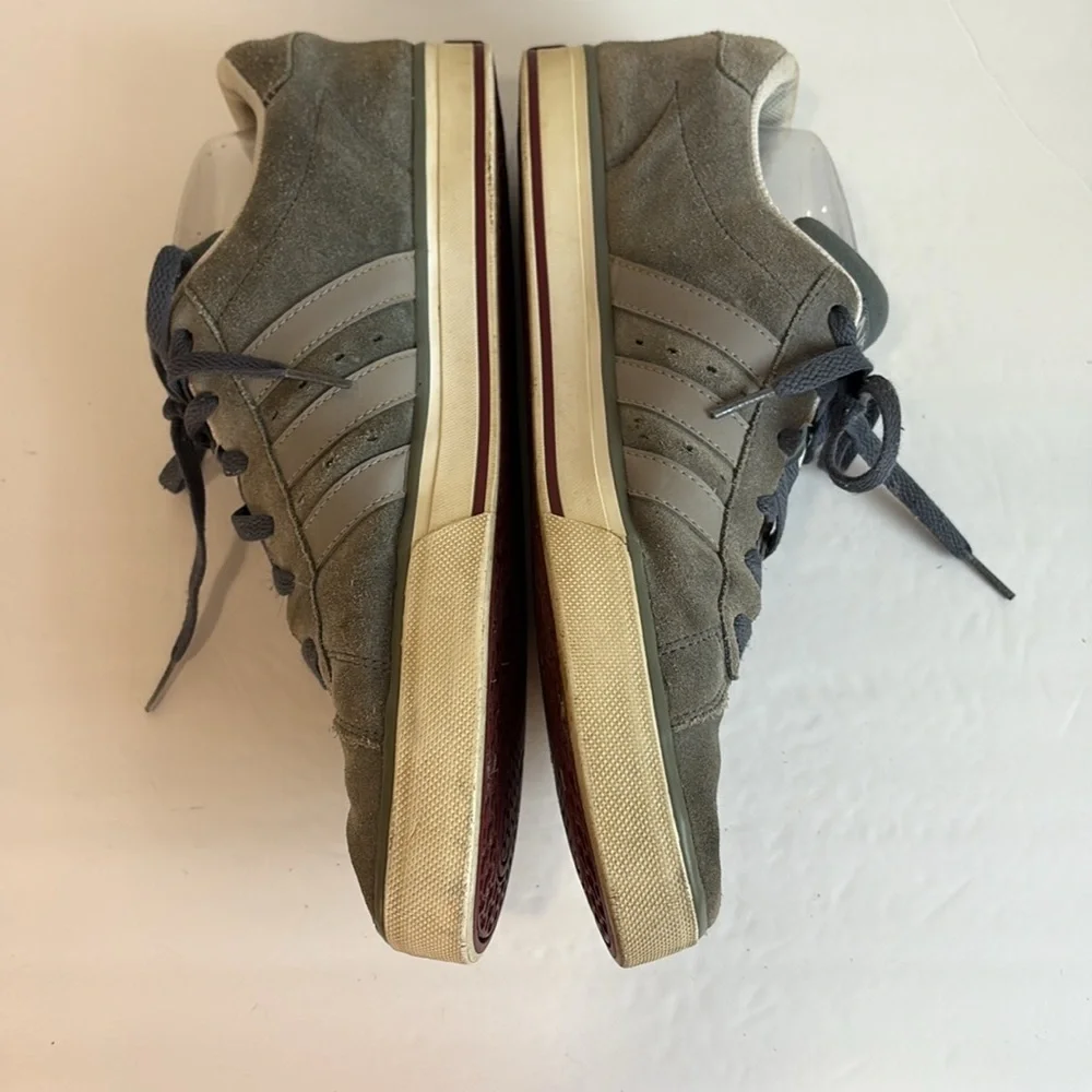 Adidas Grey Suede Classic Sneakers